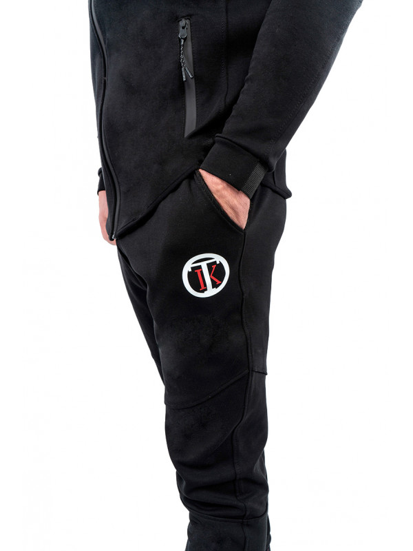 Black track pants