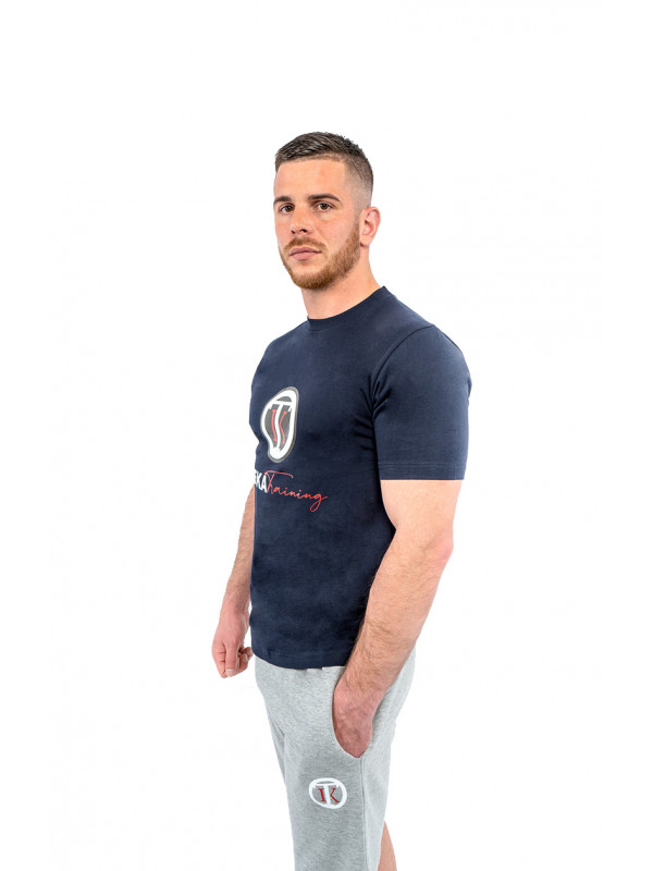 Heather Blue Logo T-shirt