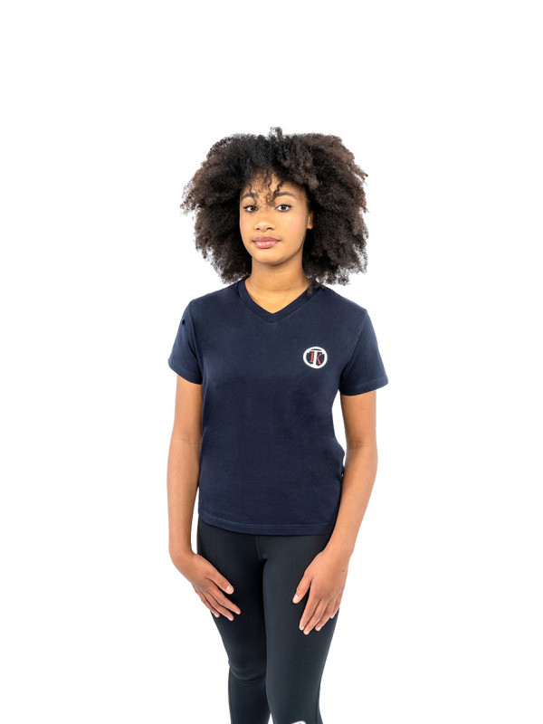 Heather Blue Logo T-shirt