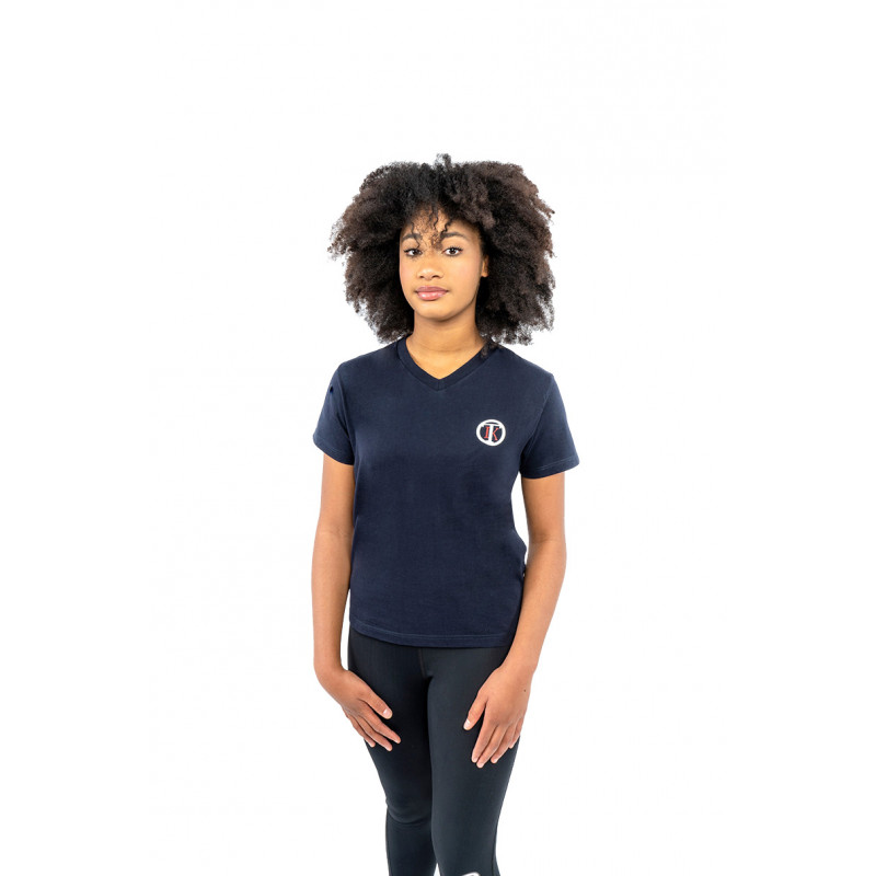 Heather Blue Logo T-shirt