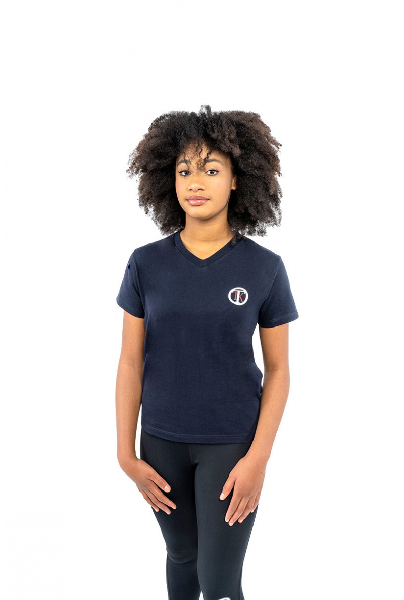 Heather Blue Logo T-shirt